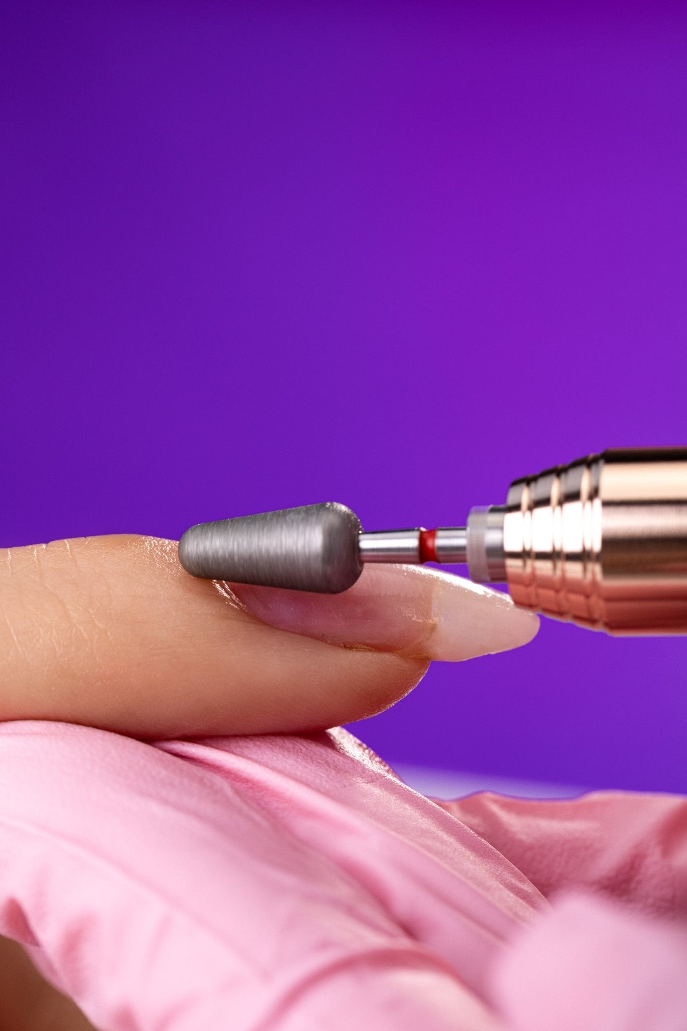 Diamond buffer bit for cuticles and nails - gentle cone - iqnails