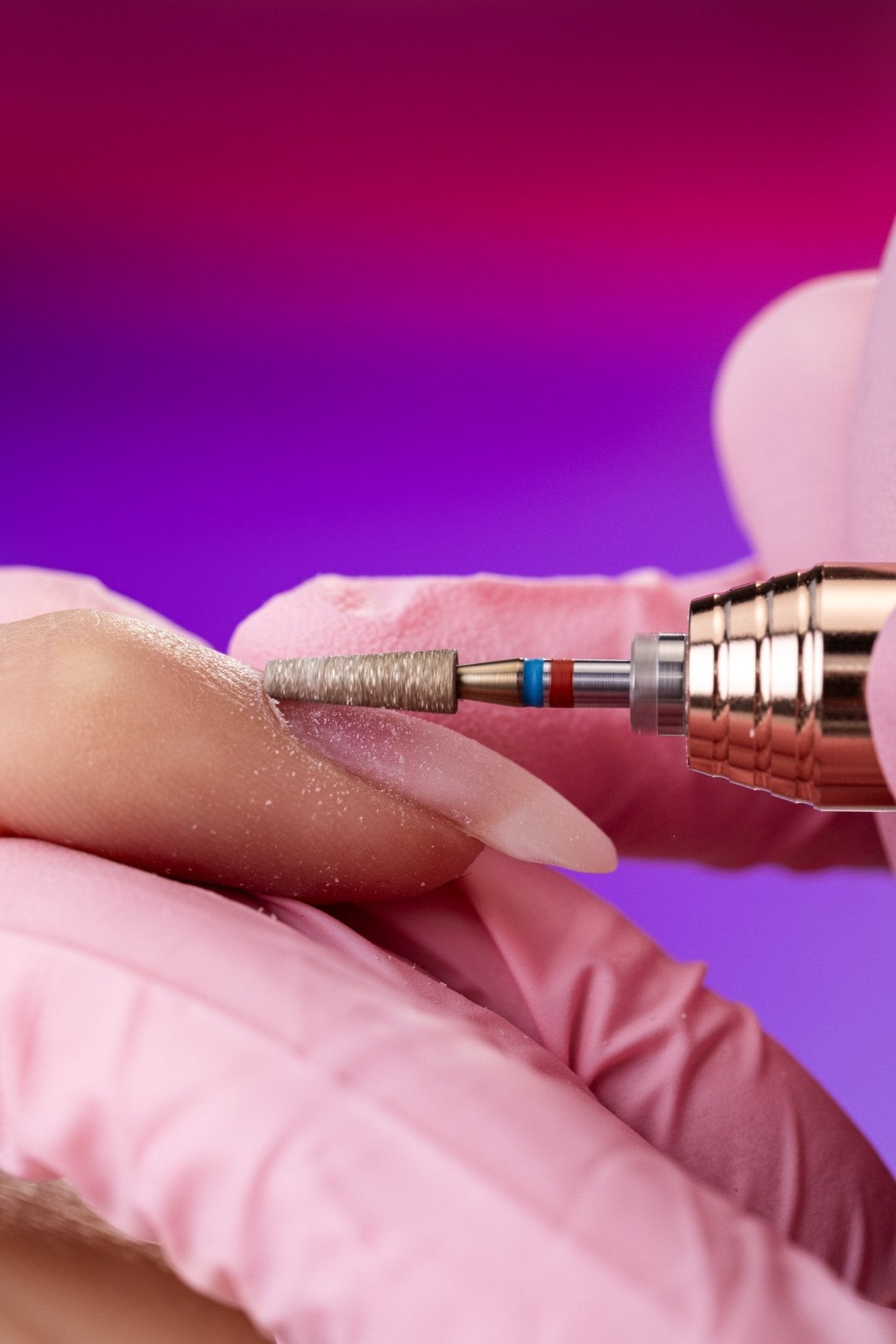 Long truncated cone bit with 2-in-1 grit DuoFrez 172.FM.031 - iqnails