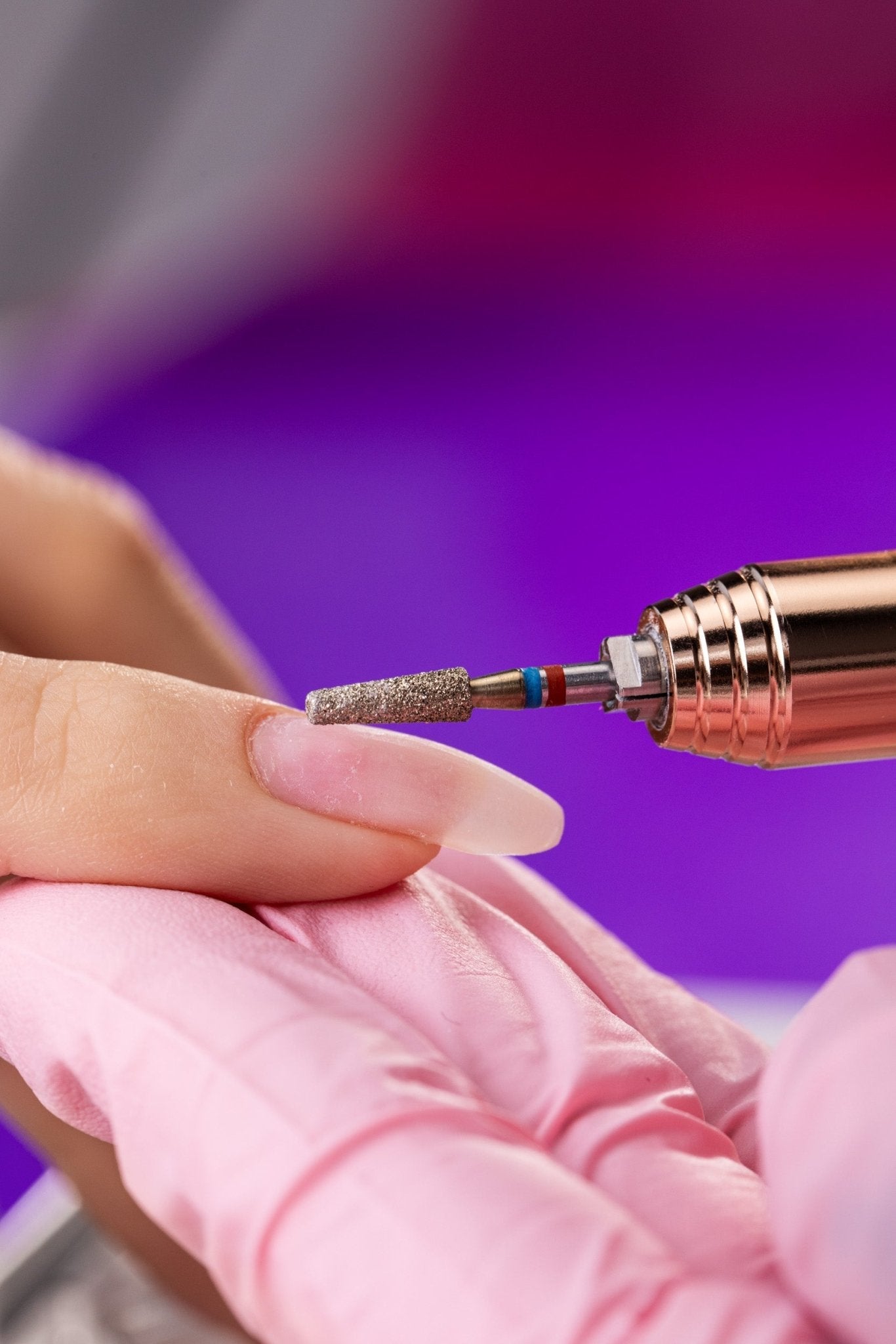 Long truncated cone bit with 2-in-1 grit DuoFrez 172.FM.031 - iqnails