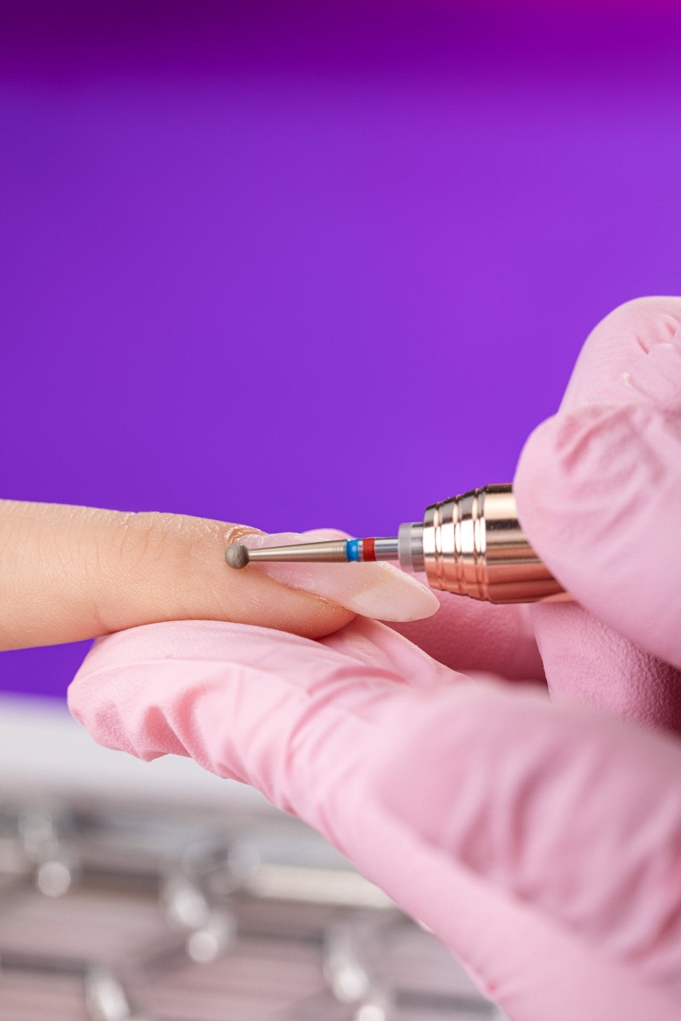 Ball-shaped bit with 2-in-1 grit DuoFrez - iqnails