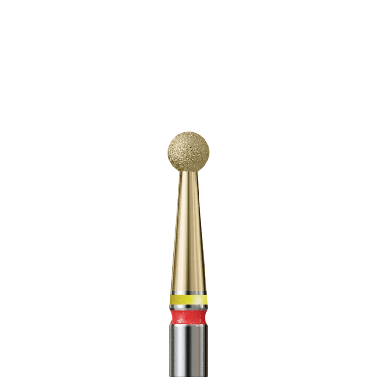 Ball-shaped bit with 2-in-1 grit SOFT DuoFrez - iqnails