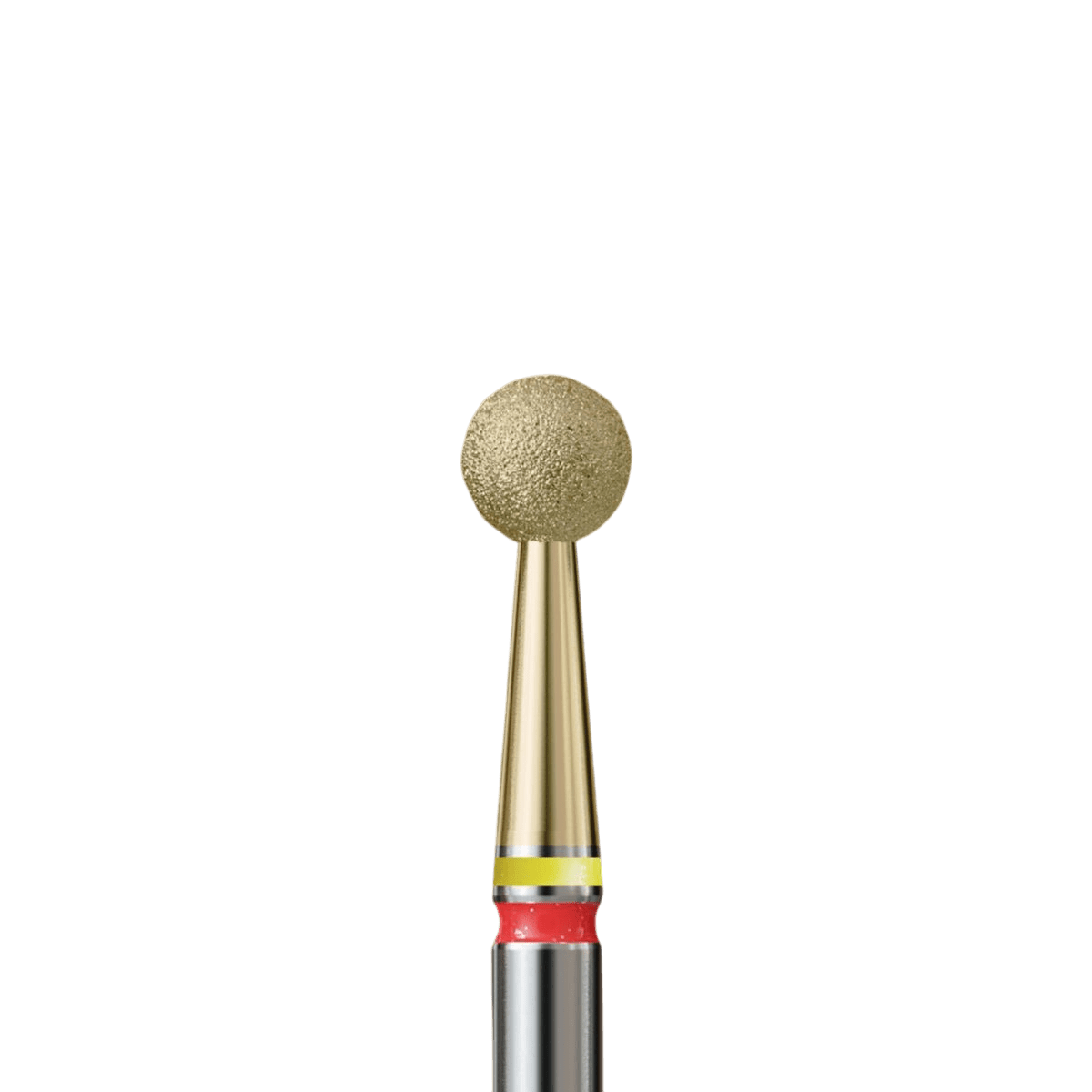 Ball-shaped bit with 2-in-1 grit SOFT DuoFrez - iqnails