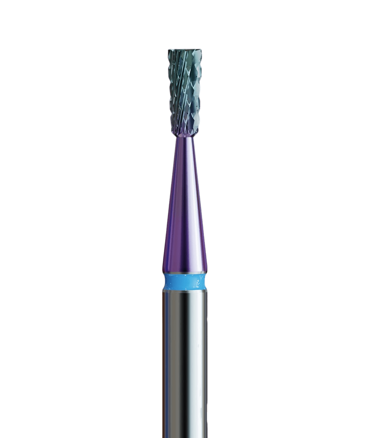 3-in-1 carbide bit for cuticles with Chameleon coating - standard cone - iqnails