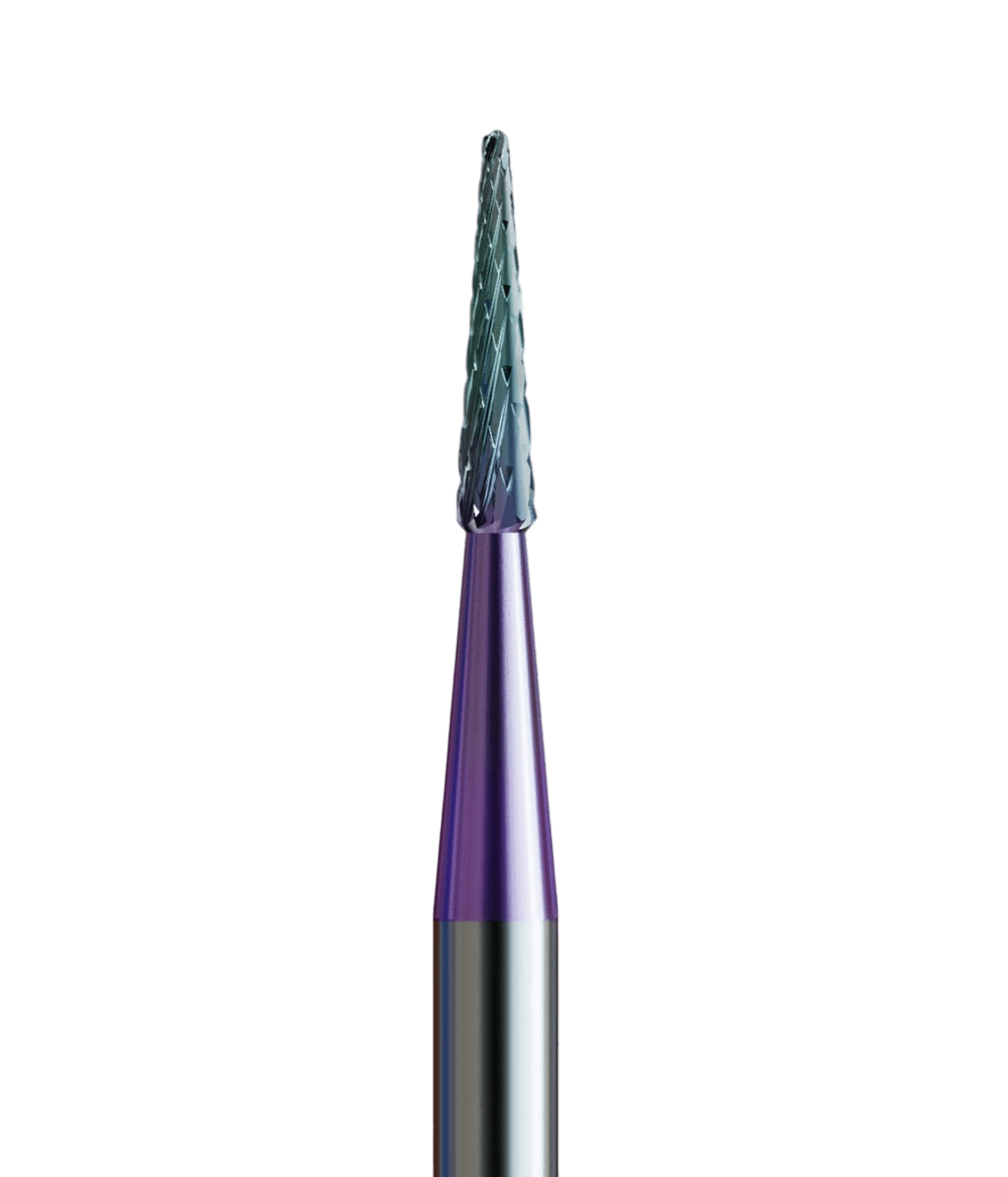 Carbide bit 3-in-1 for cuticles with Kameleon coating - standard cone - iqnails