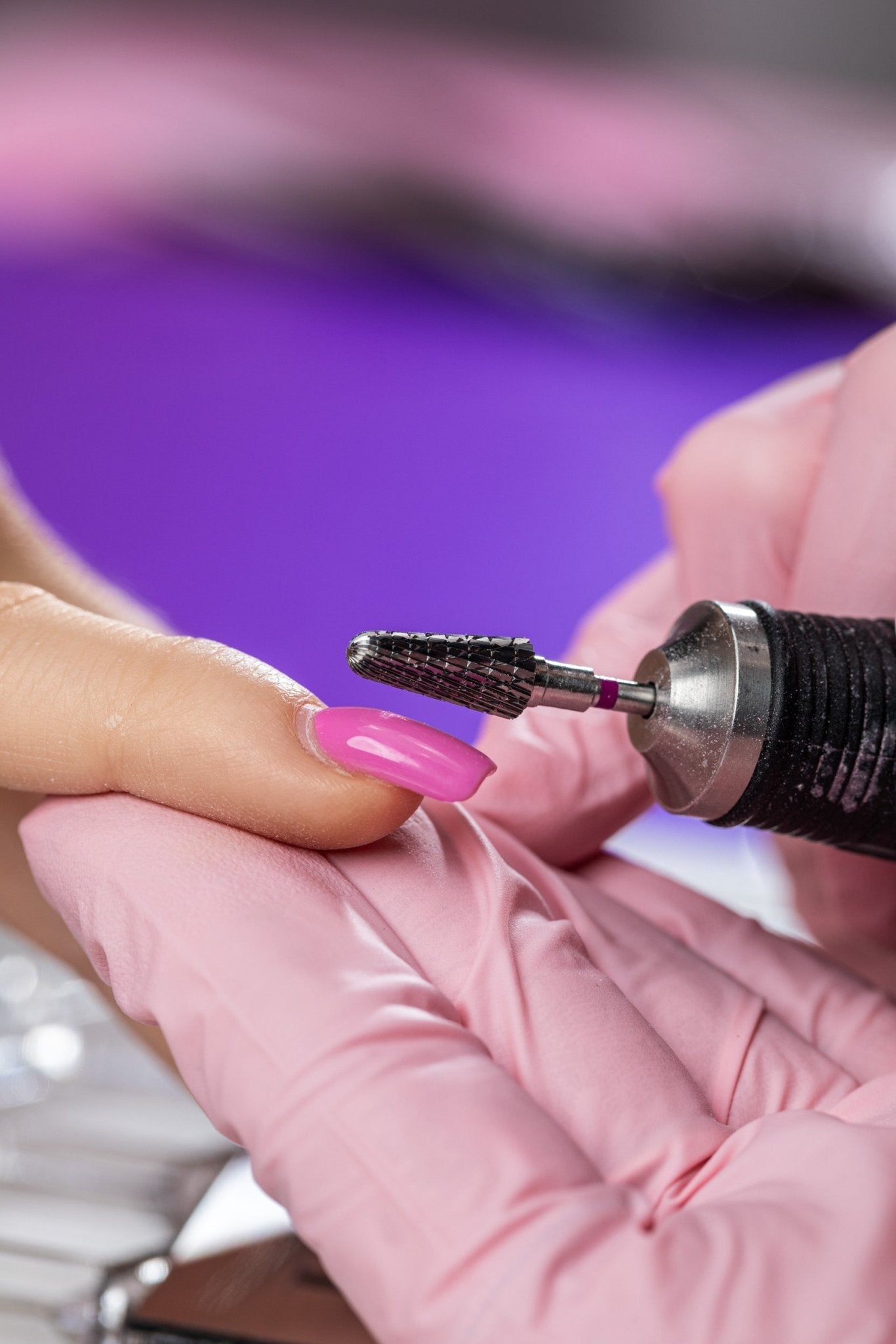 5-in-1 sintered carbide bit for hybrid polish and gel - gentle cone - iqnails