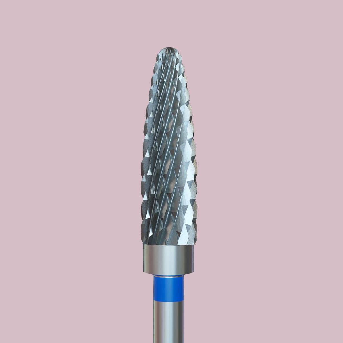 5-in-1 sintered carbide bit for hybrid polish, gel and acrylic - standard cone - iqnails