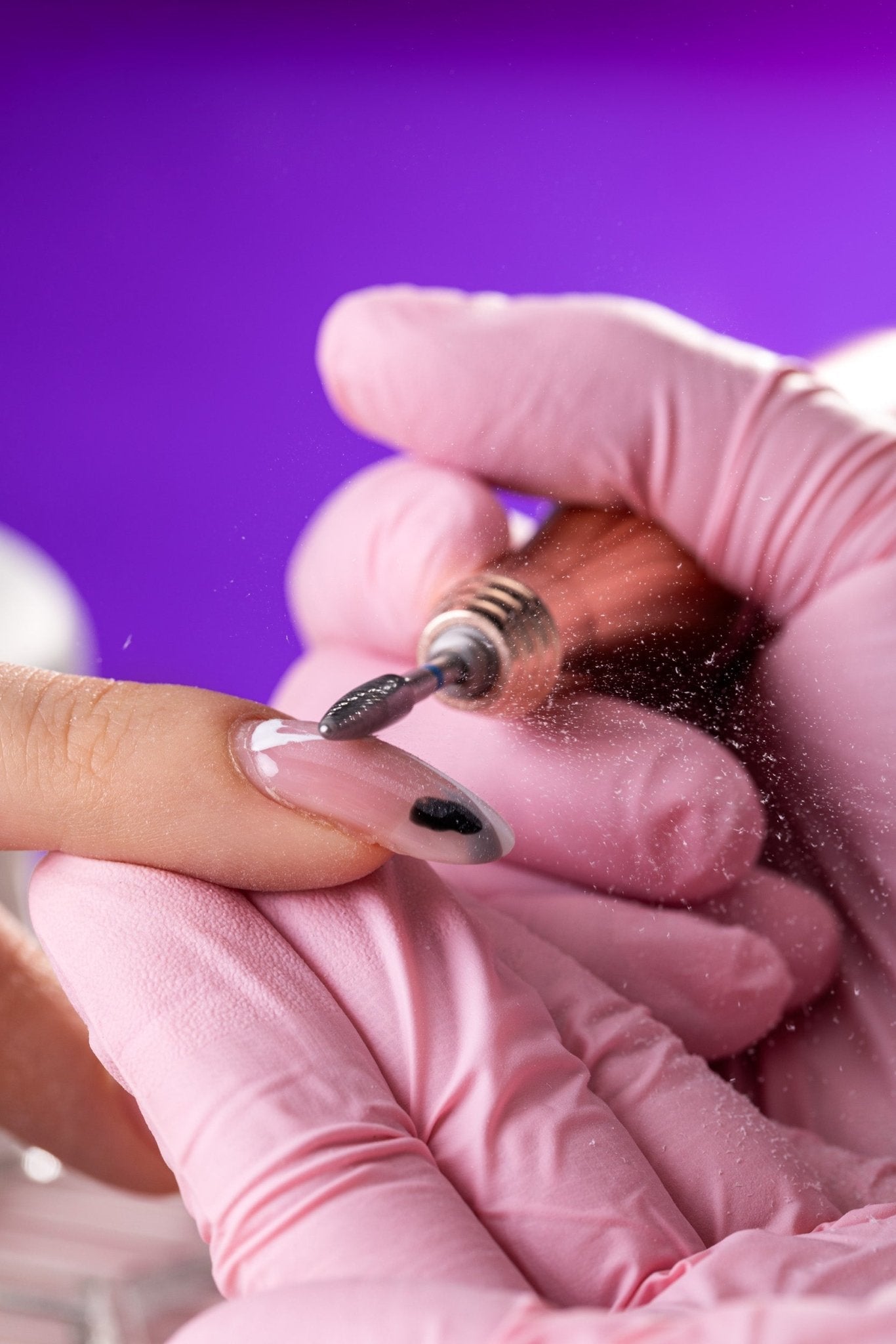 5-in-1 sintered carbide bit for hybrid polish, gel and acrylic - standard cone - iqnails