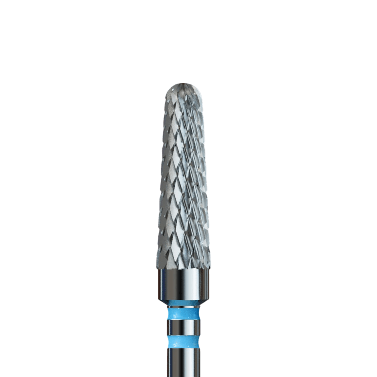 Sintered carbide bit for left-handed users for hybrid polish, gel and acrylic - standard cone - iqnails