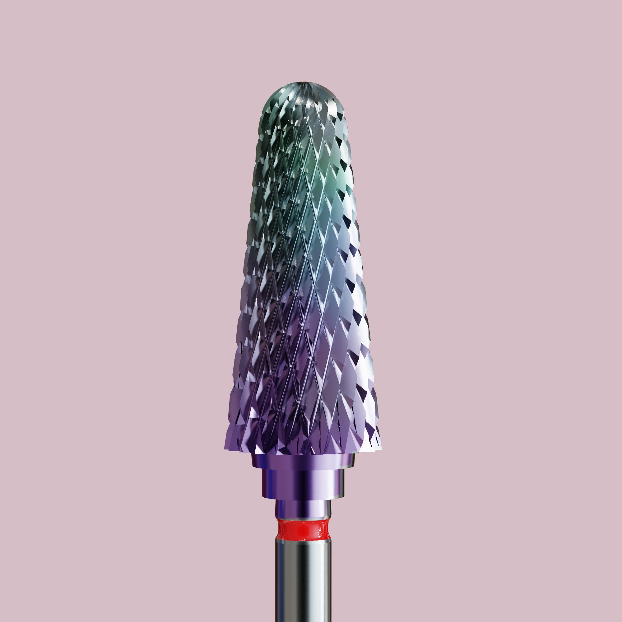 Sintered carbide bit for hybrid with Kameleon coating - fine cone - iqnails