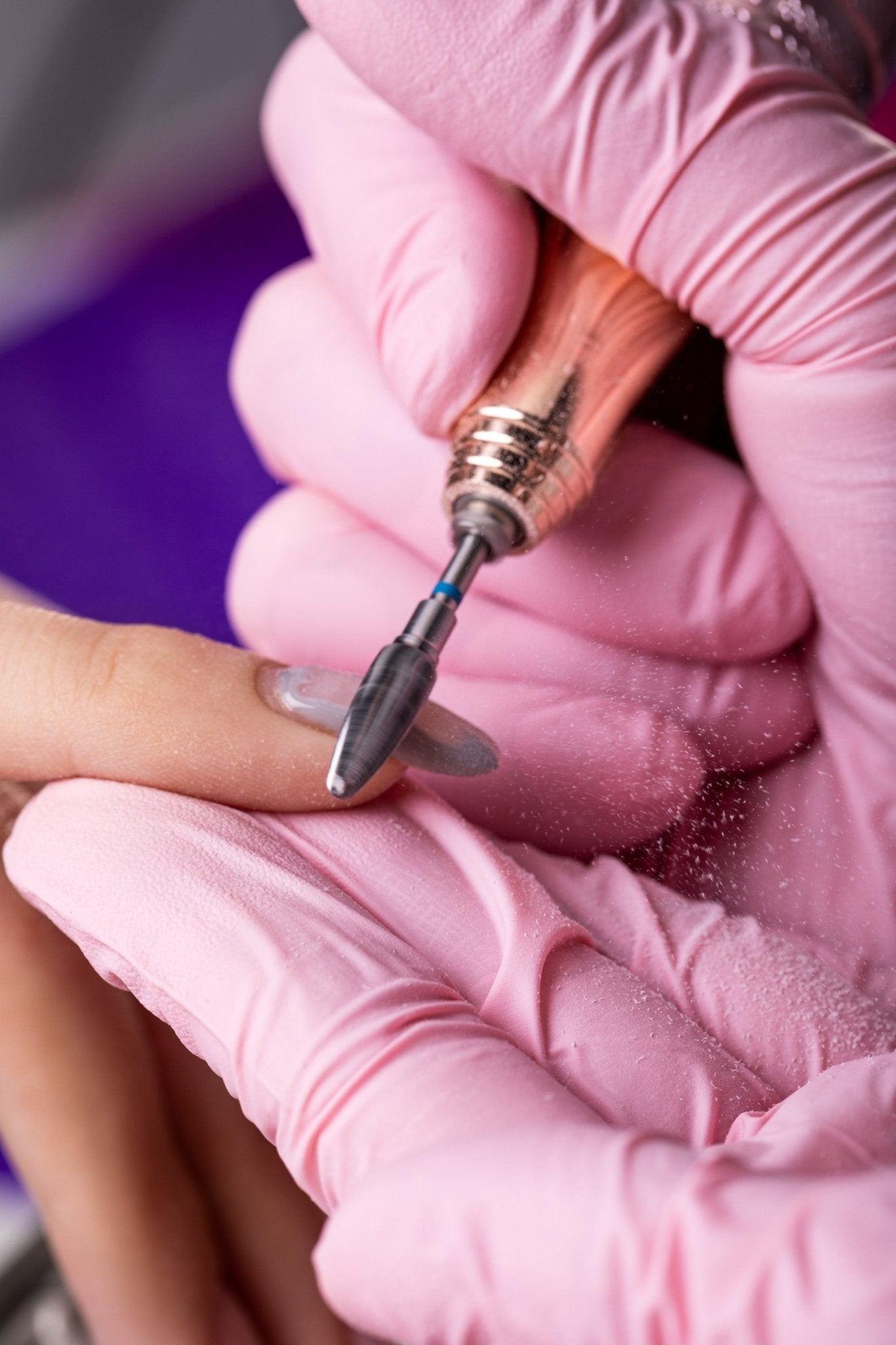 Sintered carbide bit for hybrid polish, gel and acrylic - standard cone - iqnails