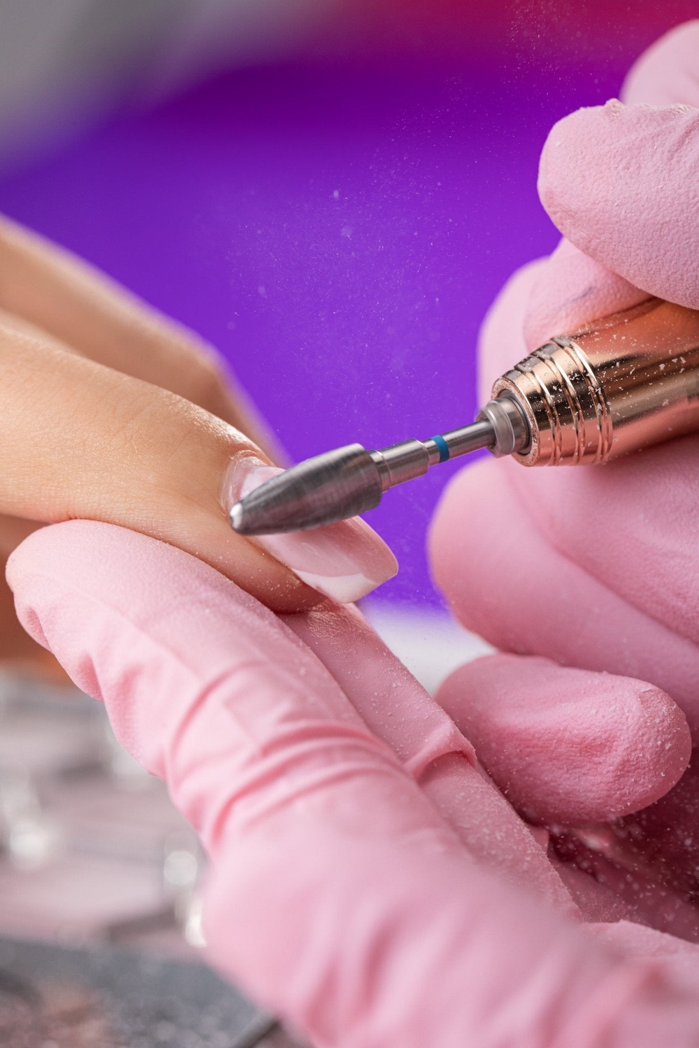 Sintered carbide bit for hybrid polish, gel and acrylic - standard cone - iqnails