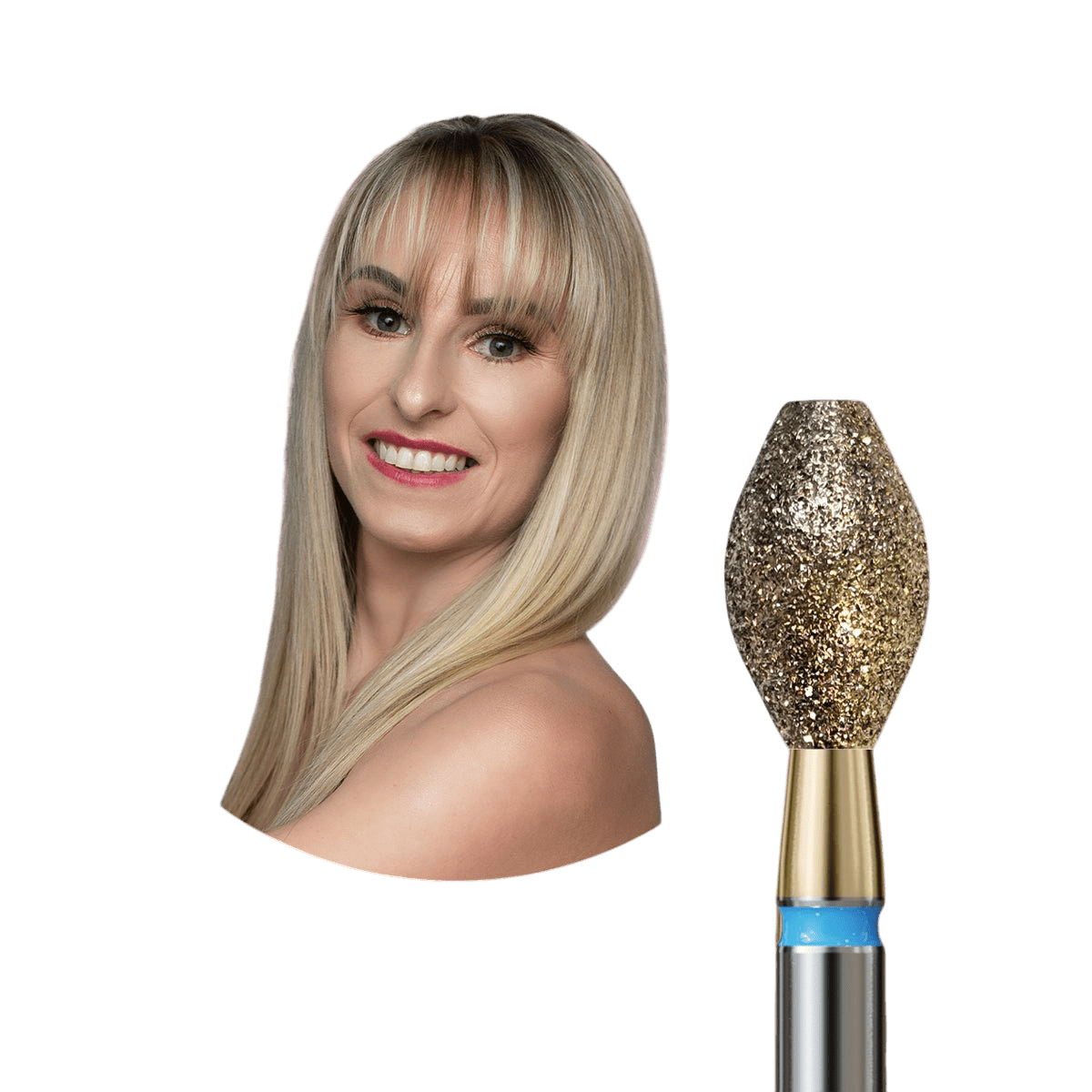 Bit with standard grit by Edyta Skupien - iqnails