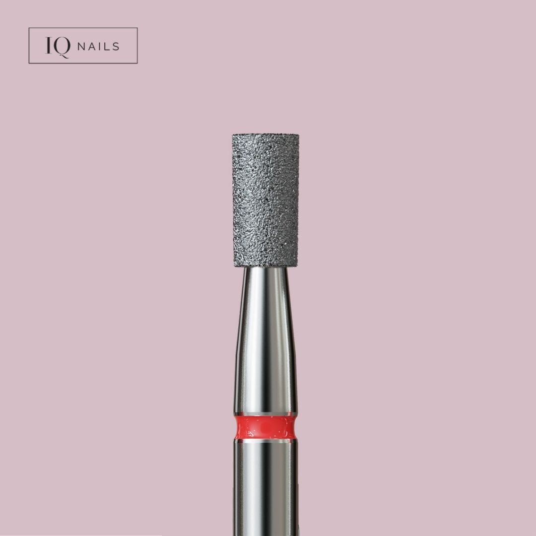 Diamond bits for cuticles - gentle, wider-at-top cylinder. Various sizes - iqnails