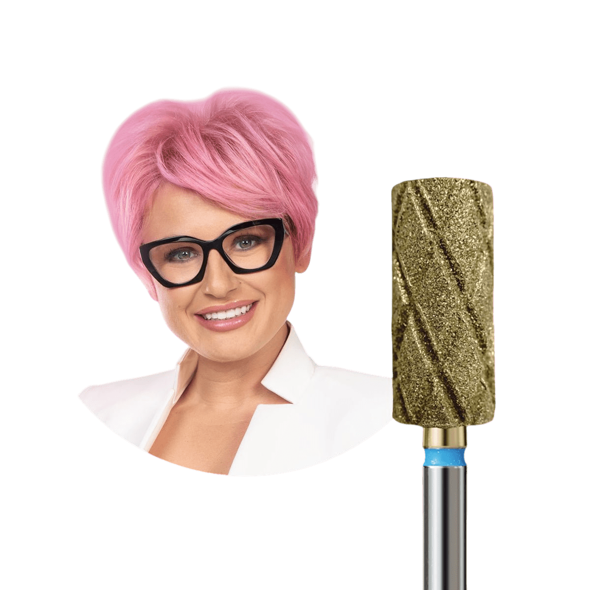 Innovative Like Mandrel bit by Paulina Pastuszak - faster-removing cylinder - iqnails