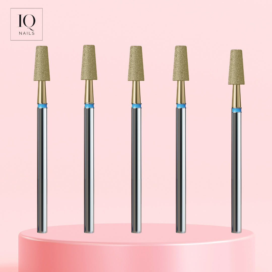 IQN Pack 27 - Standard pack, truncated cone with gold coating - iqnails
