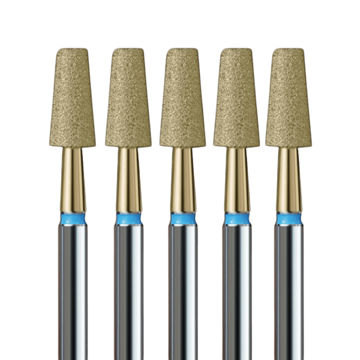 IQN Pack 27 - Standard pack, truncated cone with gold coating - iqnails