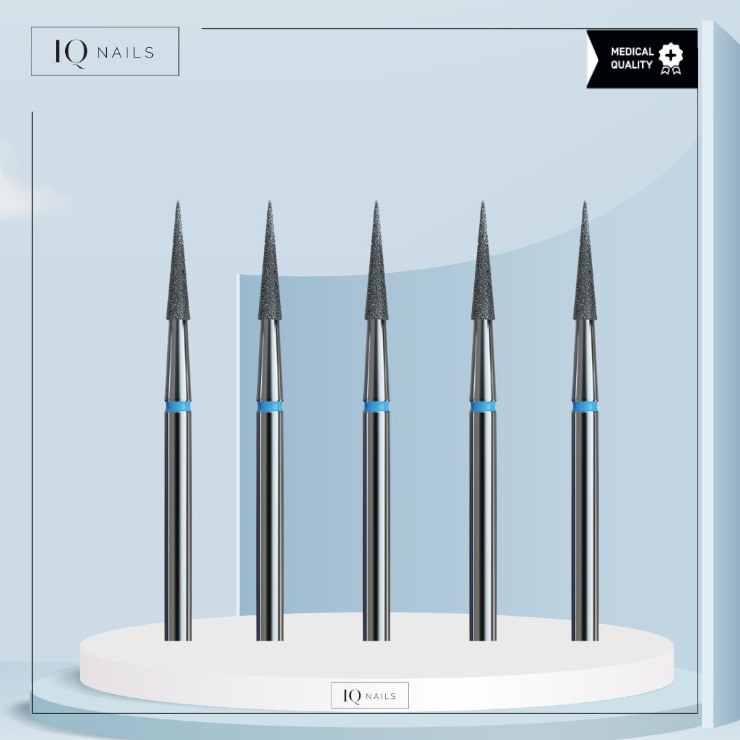 Pack of 5 Standard Cuticle Bits - Taper (IQN Pack 31) - iqnails