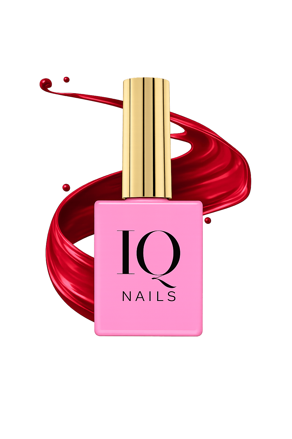 Hybrid Polish Deep Red 8 ml - iqnails