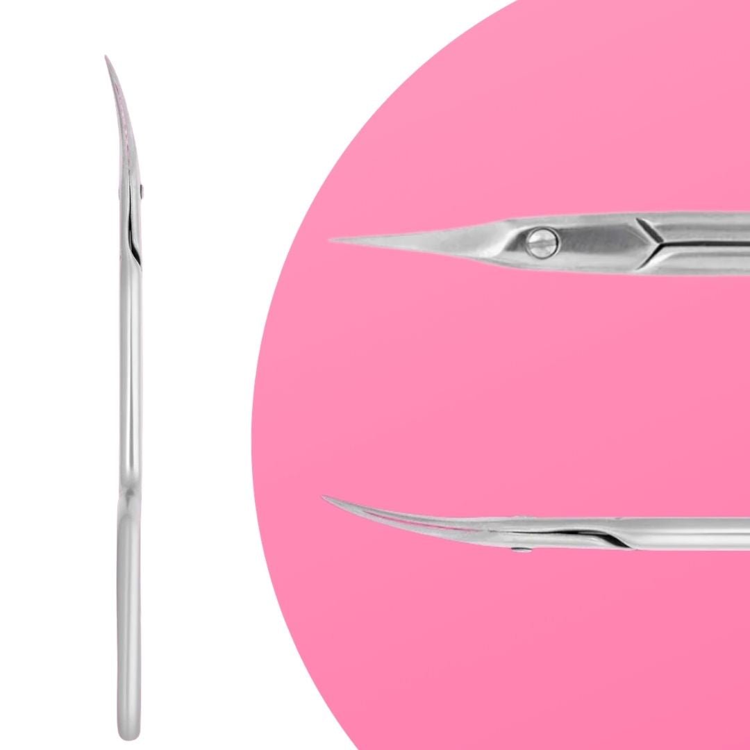 Premium Cuticle Scissors Blade Length 18 mm - iqnails
