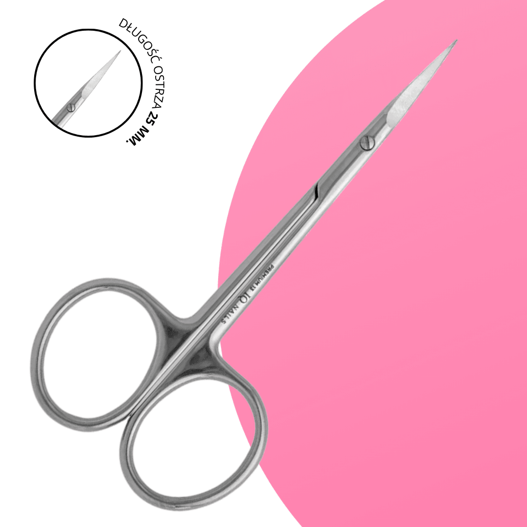 Premium Hook Cuticle Scissors (blade length 25 mm) - iqnails