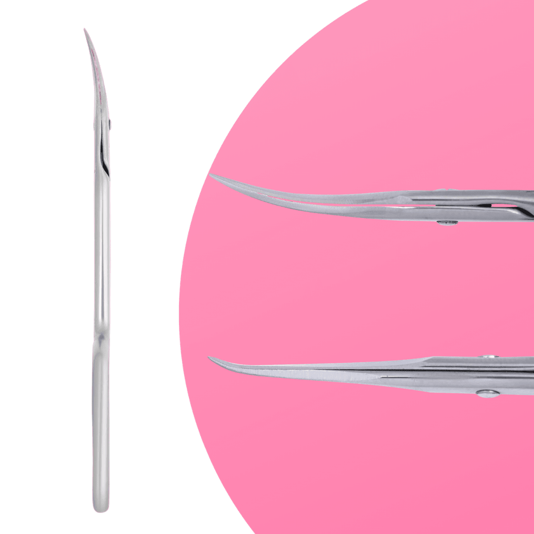 Premium Hook Cuticle Scissors (blade length 25 mm) - iqnails