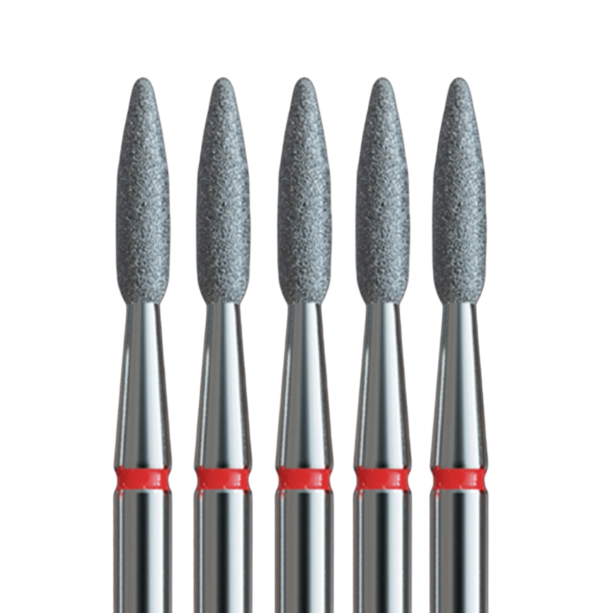 Set of 5 Fine Cuticle Bits - Long Flame (IQN Pakiet 8) - iqnails