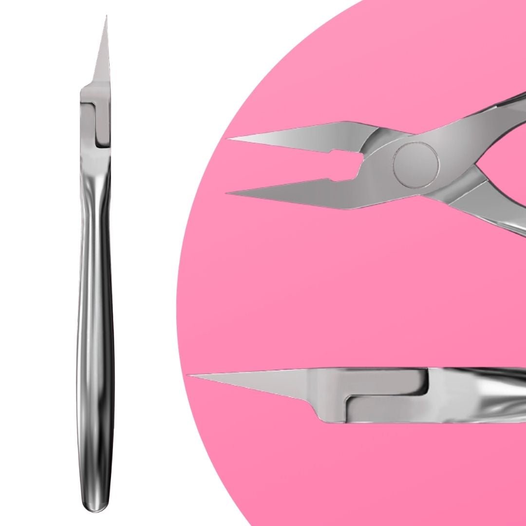 Professional ingrown nail nippers PREMIUM 10 (16 mm) - iqnails