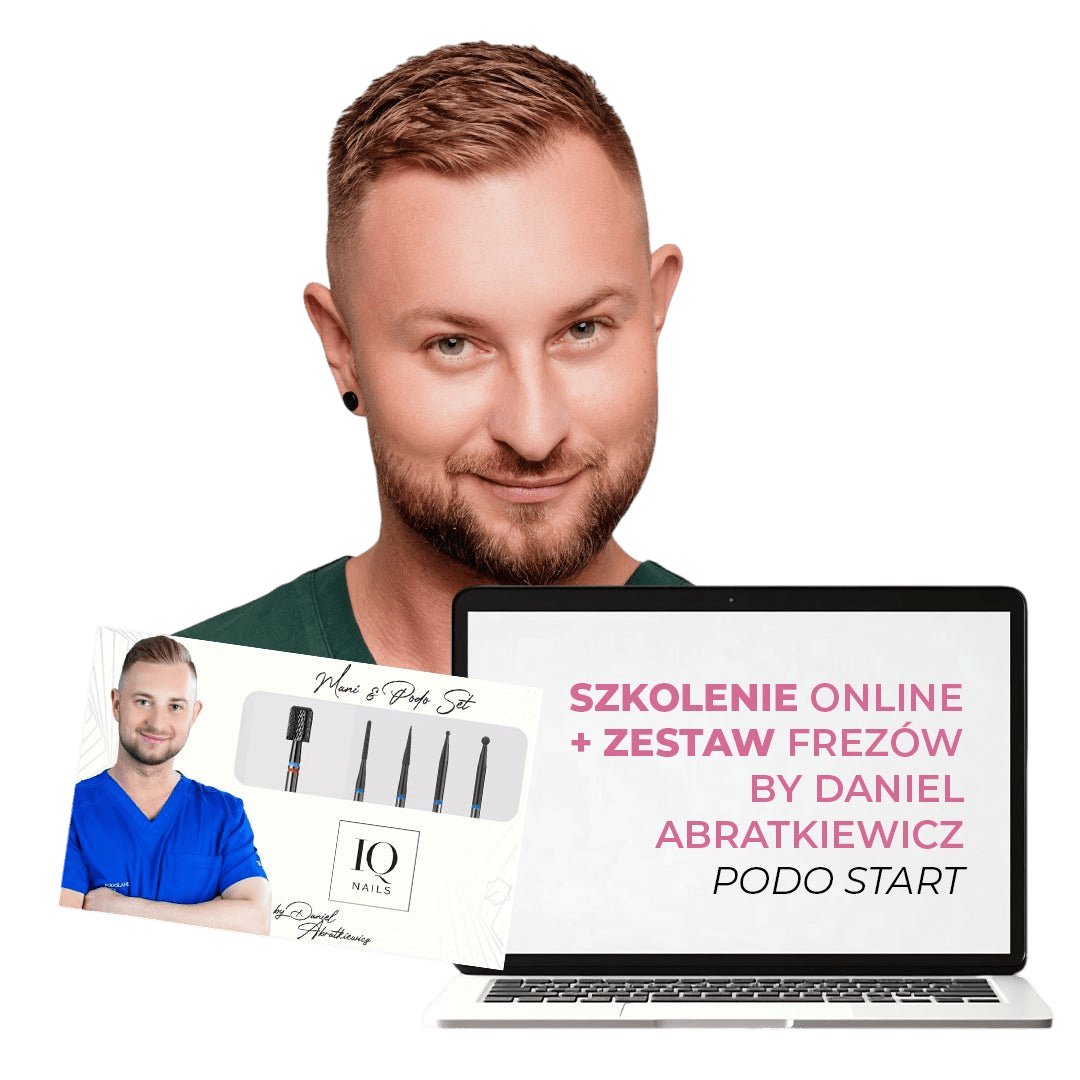 Online training course "Podo Start" by Daniel Abratkiewicz + Bit set - iqnails