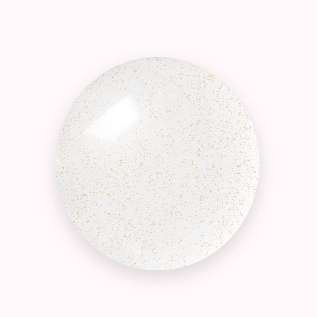 Hybrid Top Coat Premier Soleil with Gold Shimmer 10 ml - iqnails