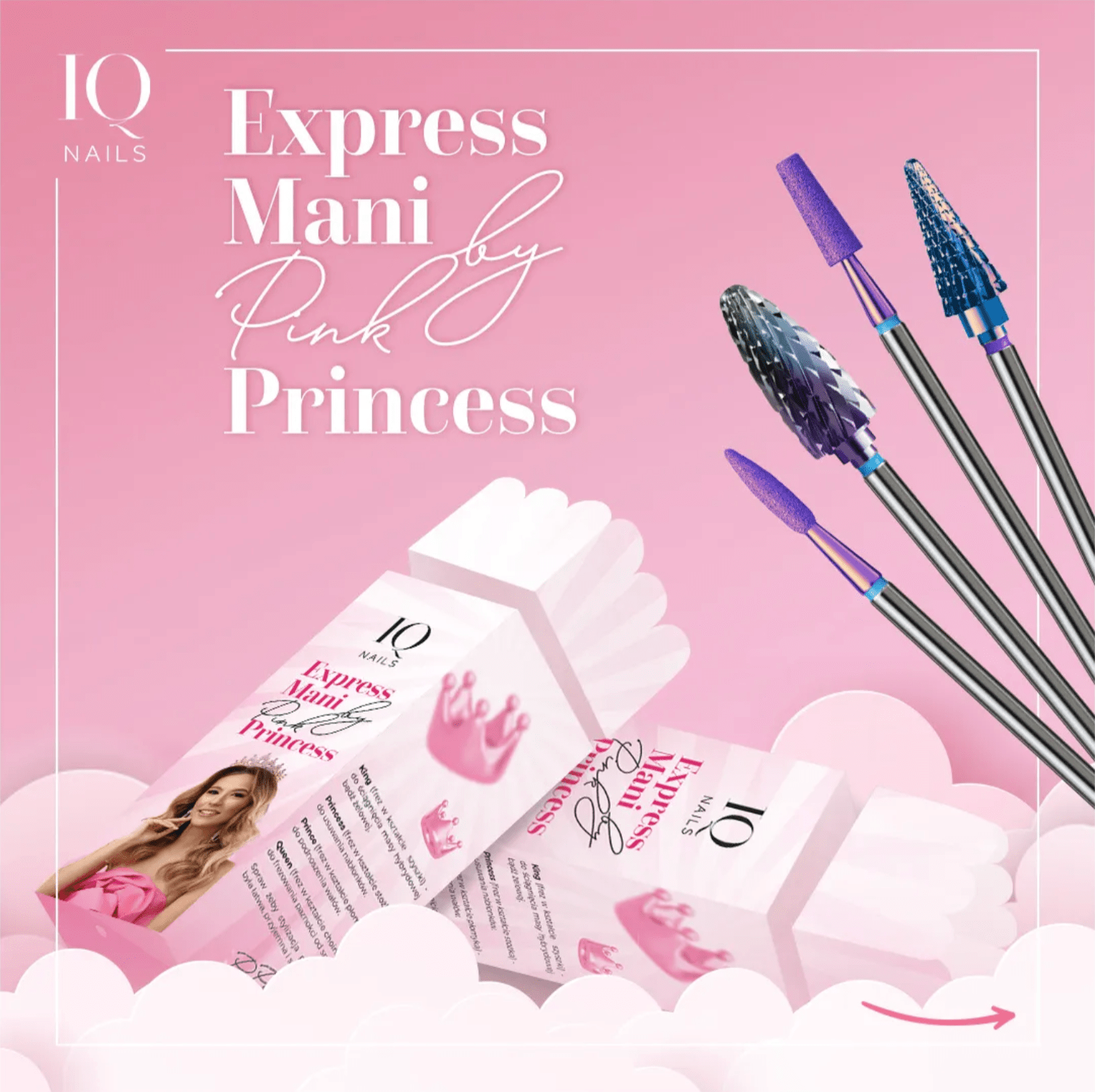 Express Mani Bit Set by Pink Princess – iqnails