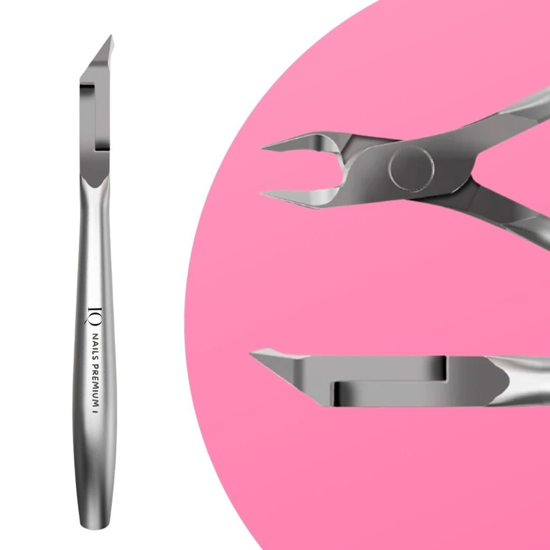 Premium Cuticle Nippers Blade Length 3 mm - iqnails