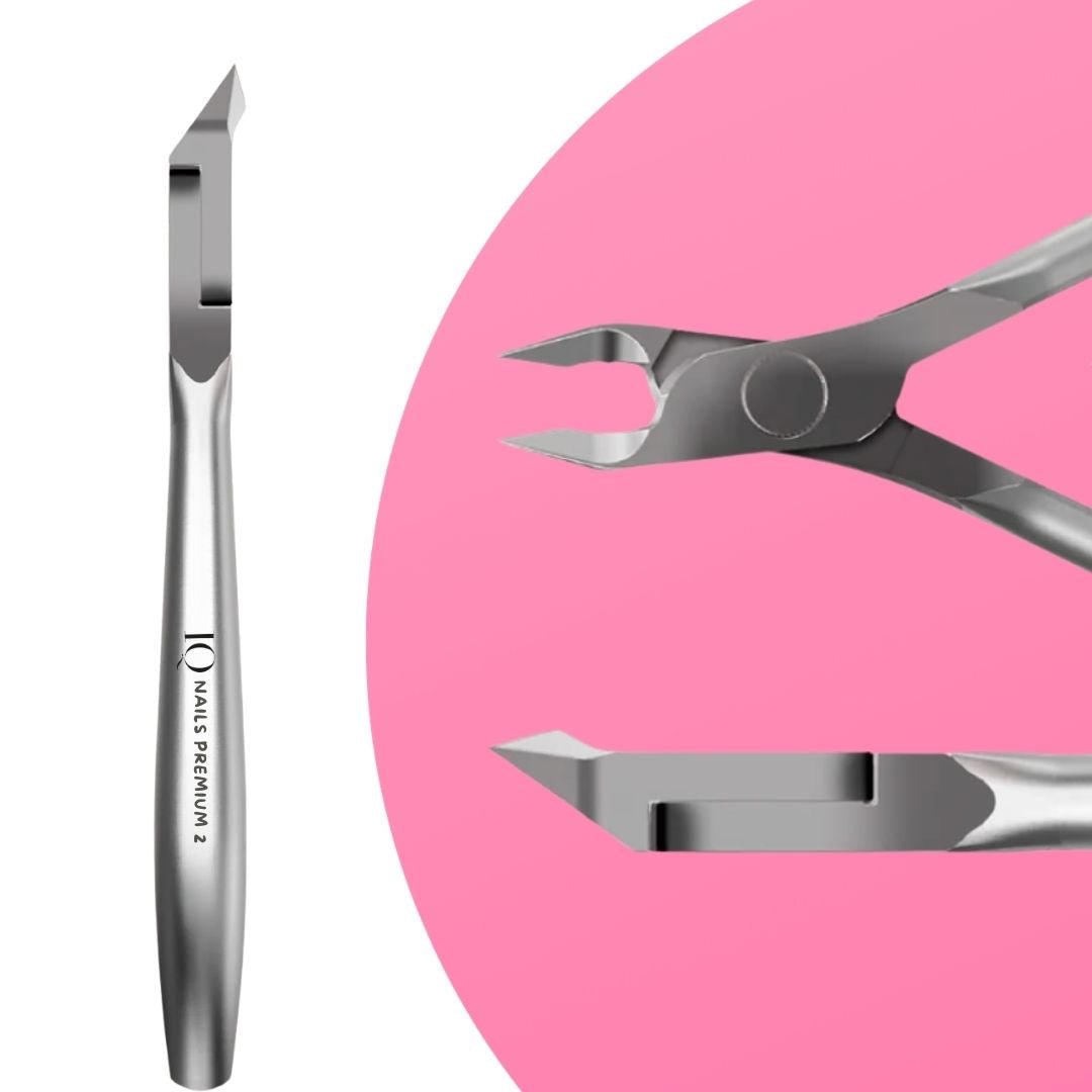 Premium Cuticle Nippers Blade Length 5 mm - iqnails