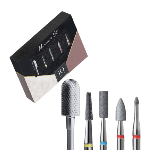 Expert Complex - 5 Bits for Hybrid, Gel, Acrylic and Cuticles - iqnails