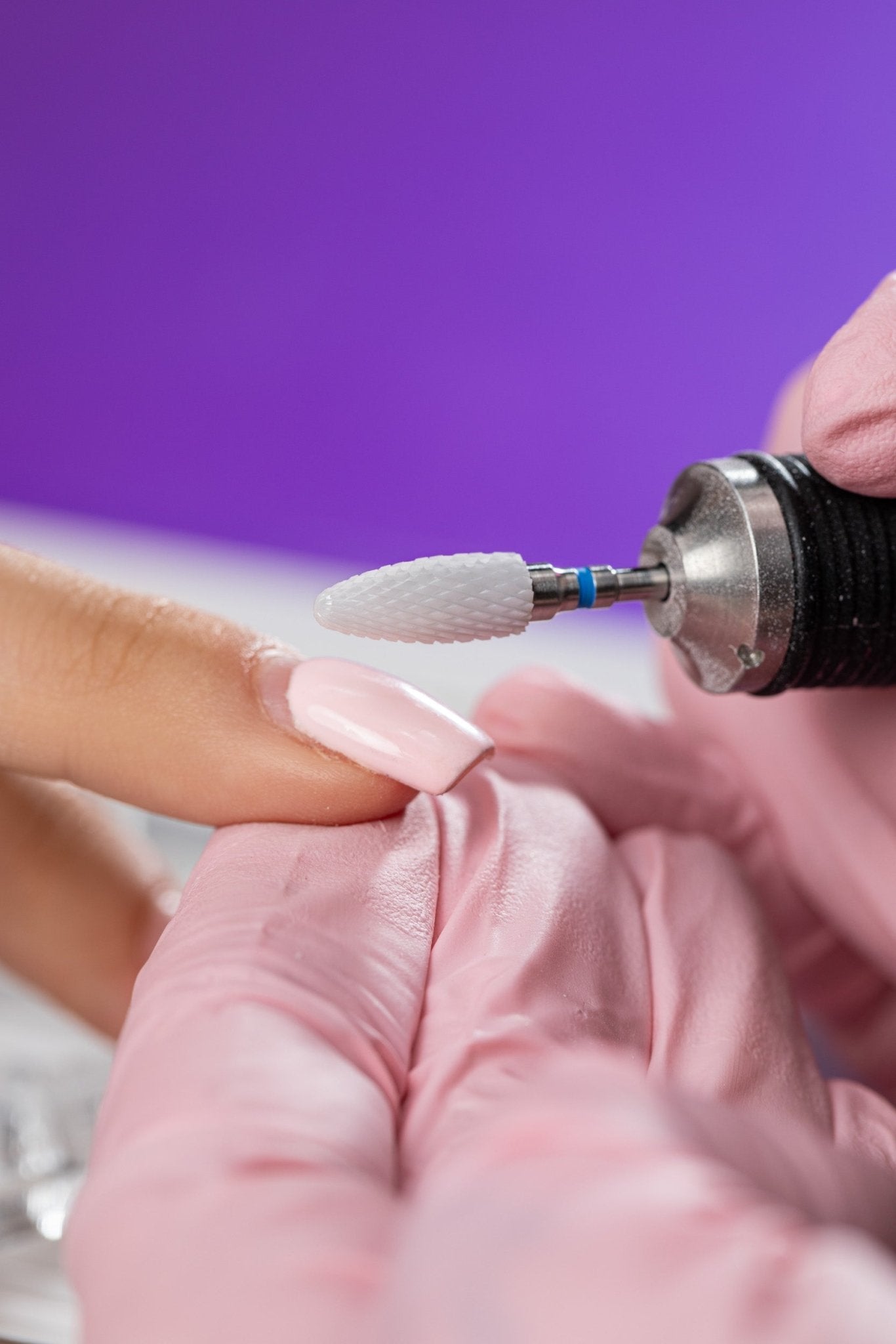 Ceramic bit for hybrid, gel and acrylic - conical tip - iqnails