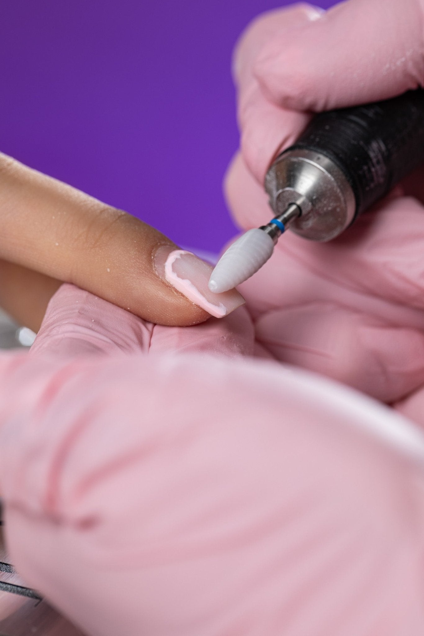 Ceramic bit for hybrid, gel and acrylic - conical tip - iqnails