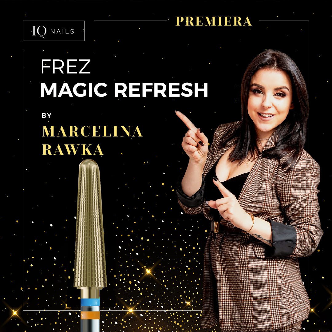 Frez Magic ReFresh by Marcelina Rawka for correcting downward-growing nails - delicate cone - iqnails
