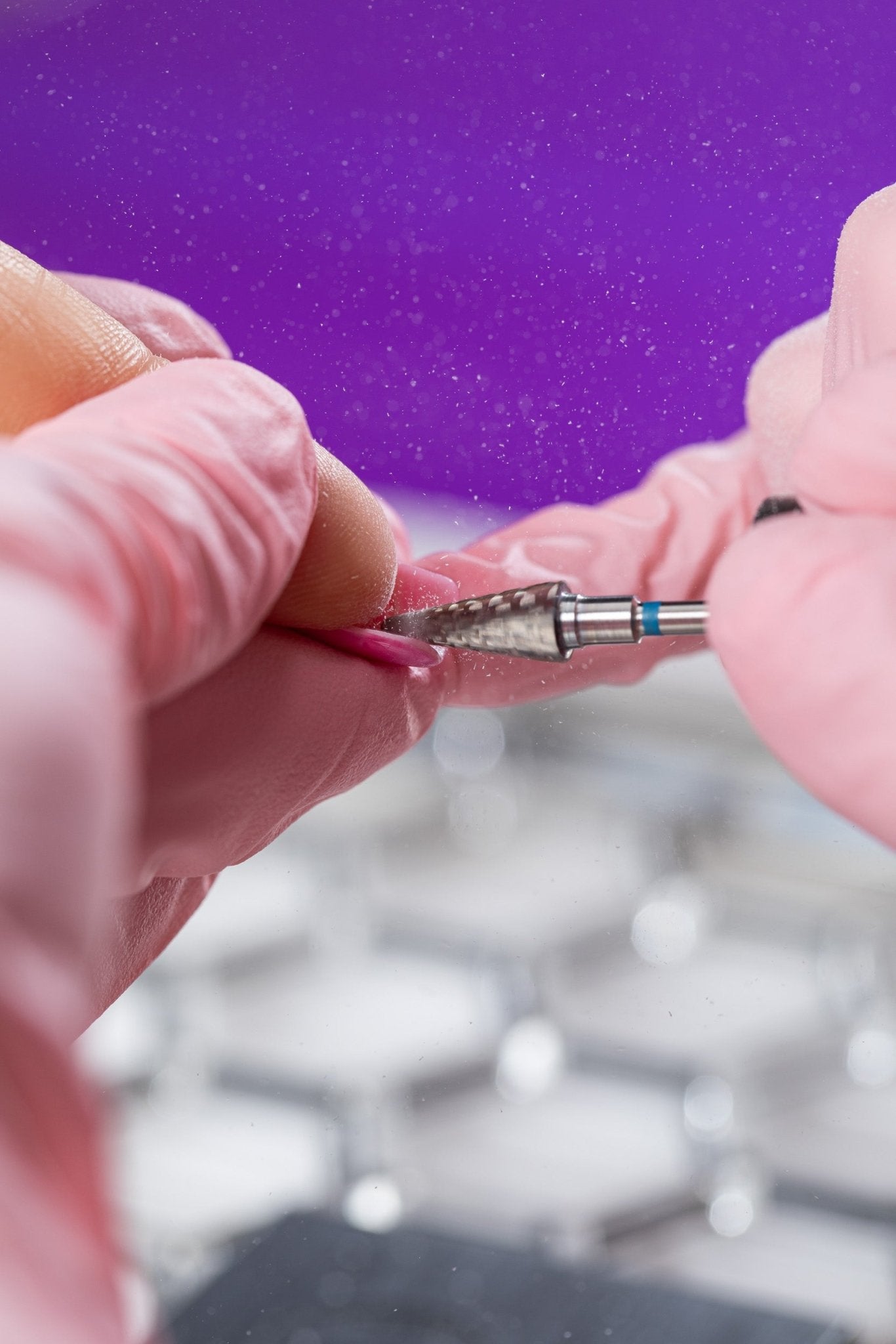 5-in-1 sintered carbide bit for hybrid polish, gel and acrylic - standard Christmas tree - iqnails