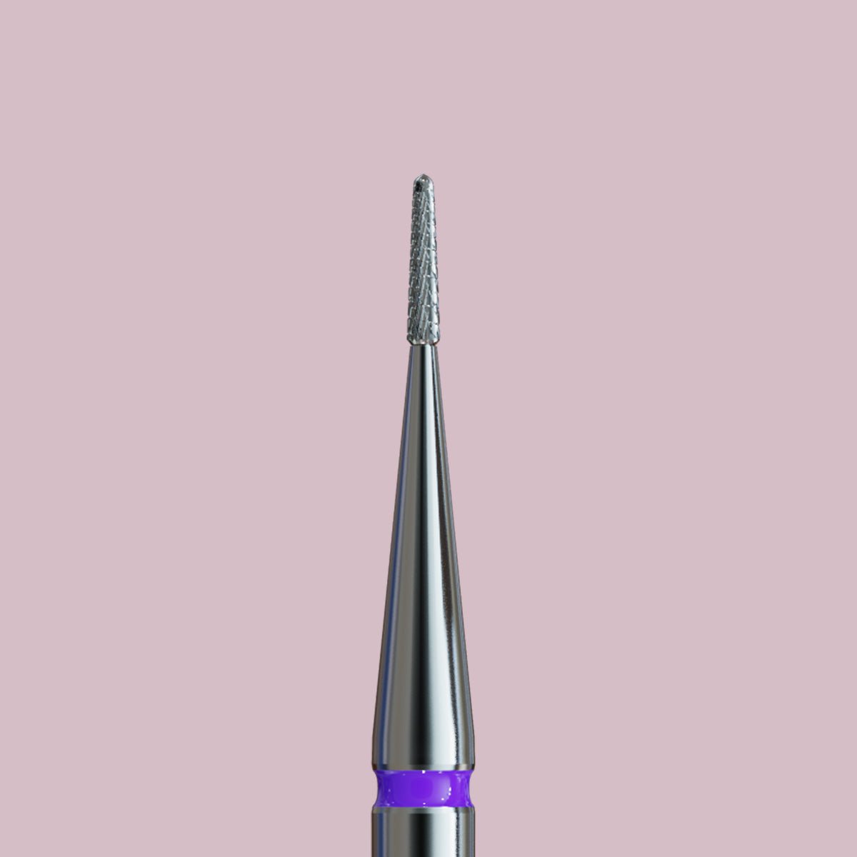 Sintered carbide cuticle cleaner bit - fine cone - iqnails