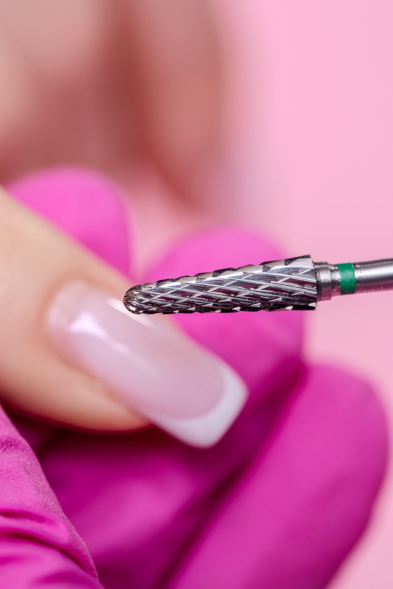 Sintered carbide bit for acrylic - collecting cone - iqnails
