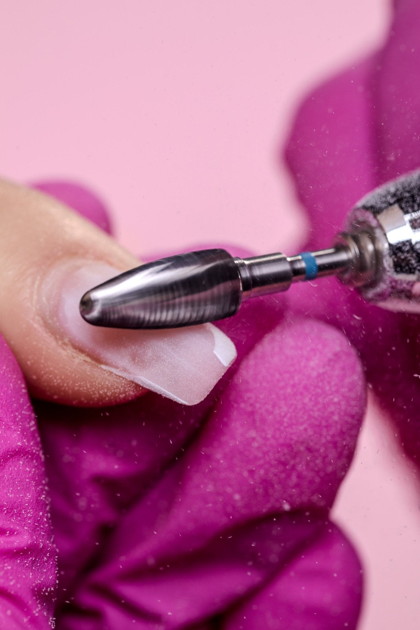 Sintered carbide bit for hybrid polish, gel and acrylic - standard cone - iqnails