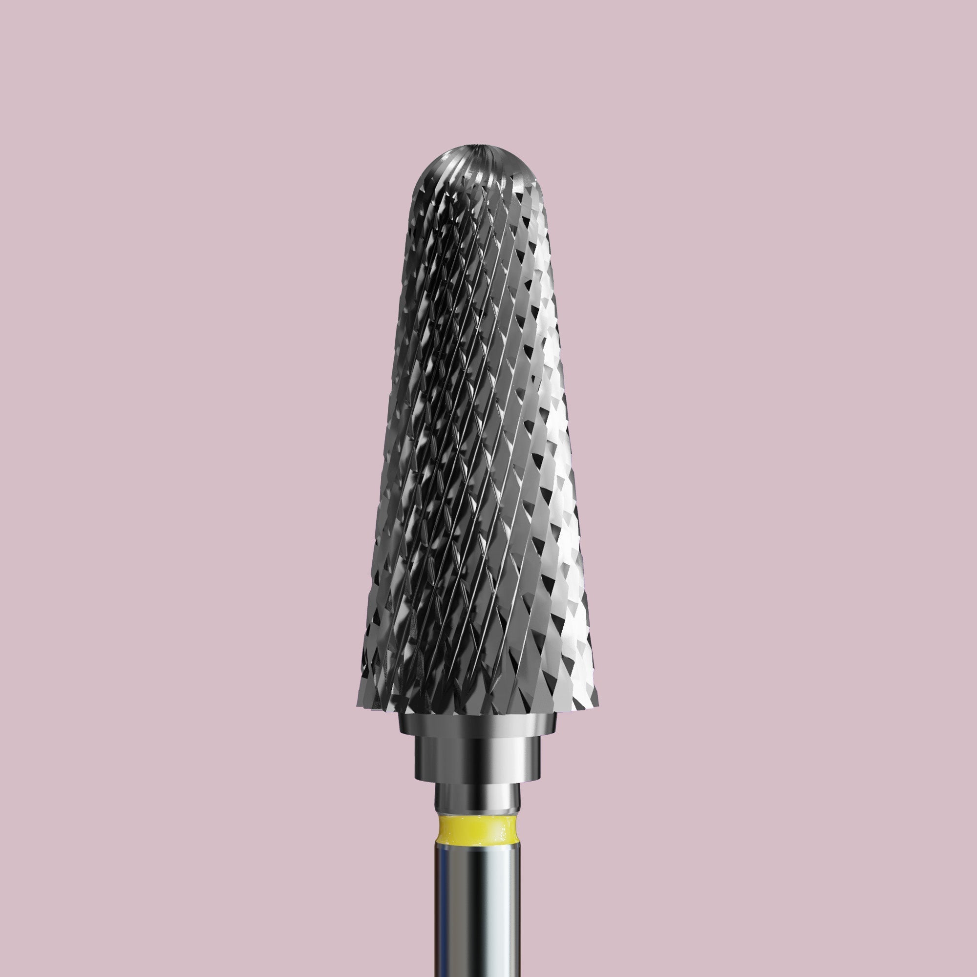 Sintered carbide bit for gentle hybrid polish and gel removal - very fine cone - iqnails