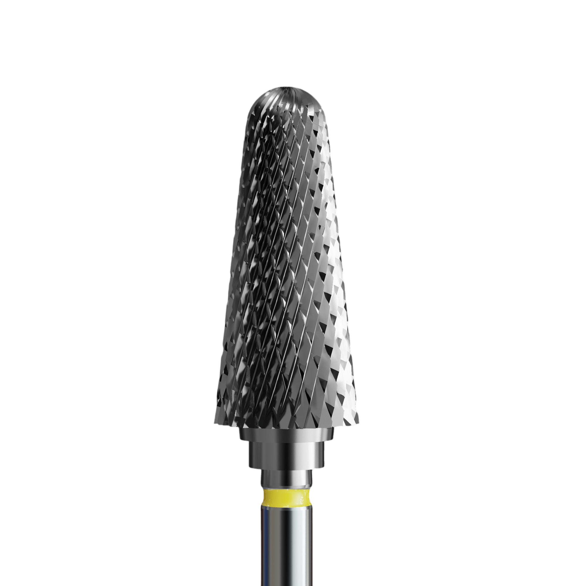 Sintered carbide bit for gentle hybrid polish and gel removal - very fine cone - iqnails
