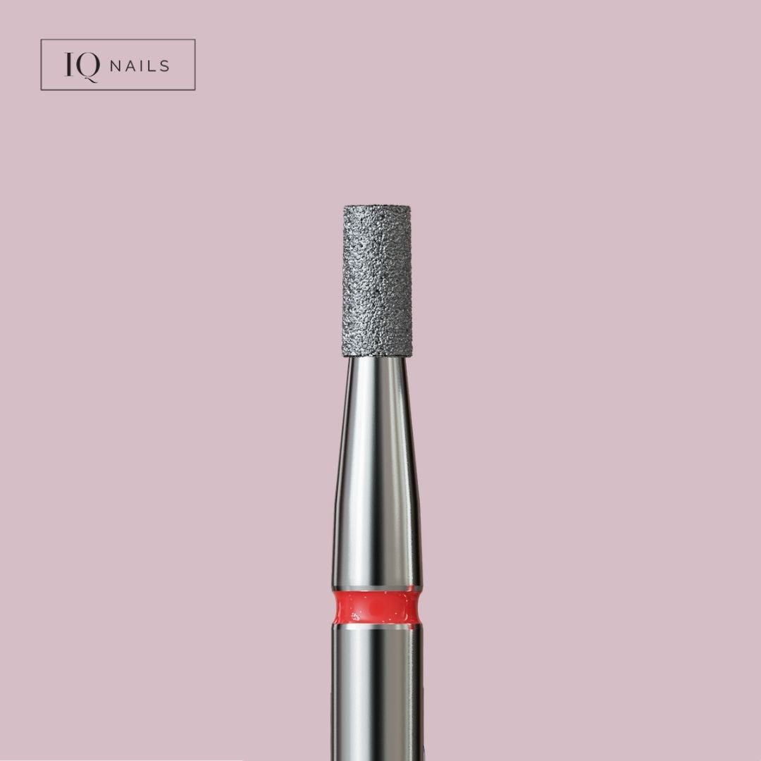 Diamond bits for cuticles - gentle, wider-at-top cylinder. Various sizes - iqnails