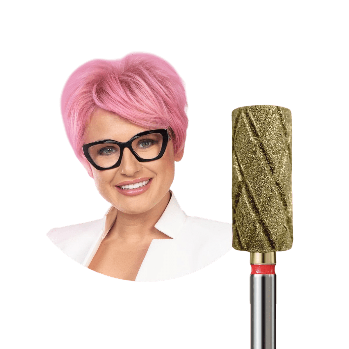 Innovative Like Mandrel bit by Paulina Pastuszak - gentle cylinder - iqnails