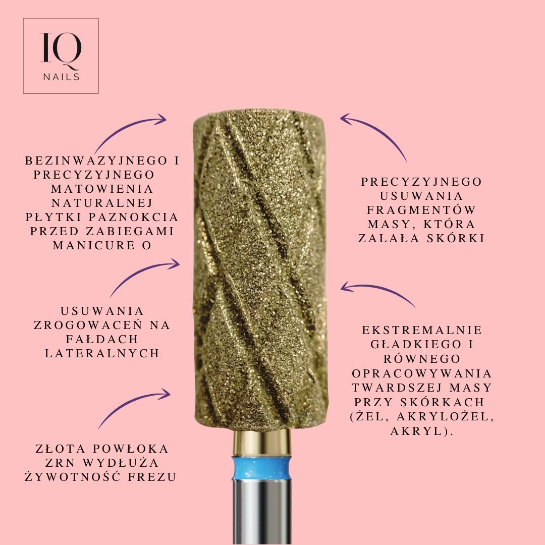 Innovative Like Mandrel bit by Paulina Pastuszak - faster-removing cylinder - iqnails