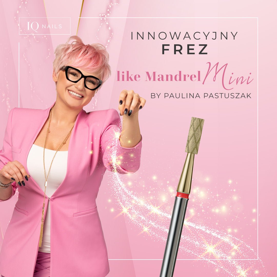 Innovative Like Mandrel MINI bit by Paulina Pastuszak - gentle cylinder - iqnails