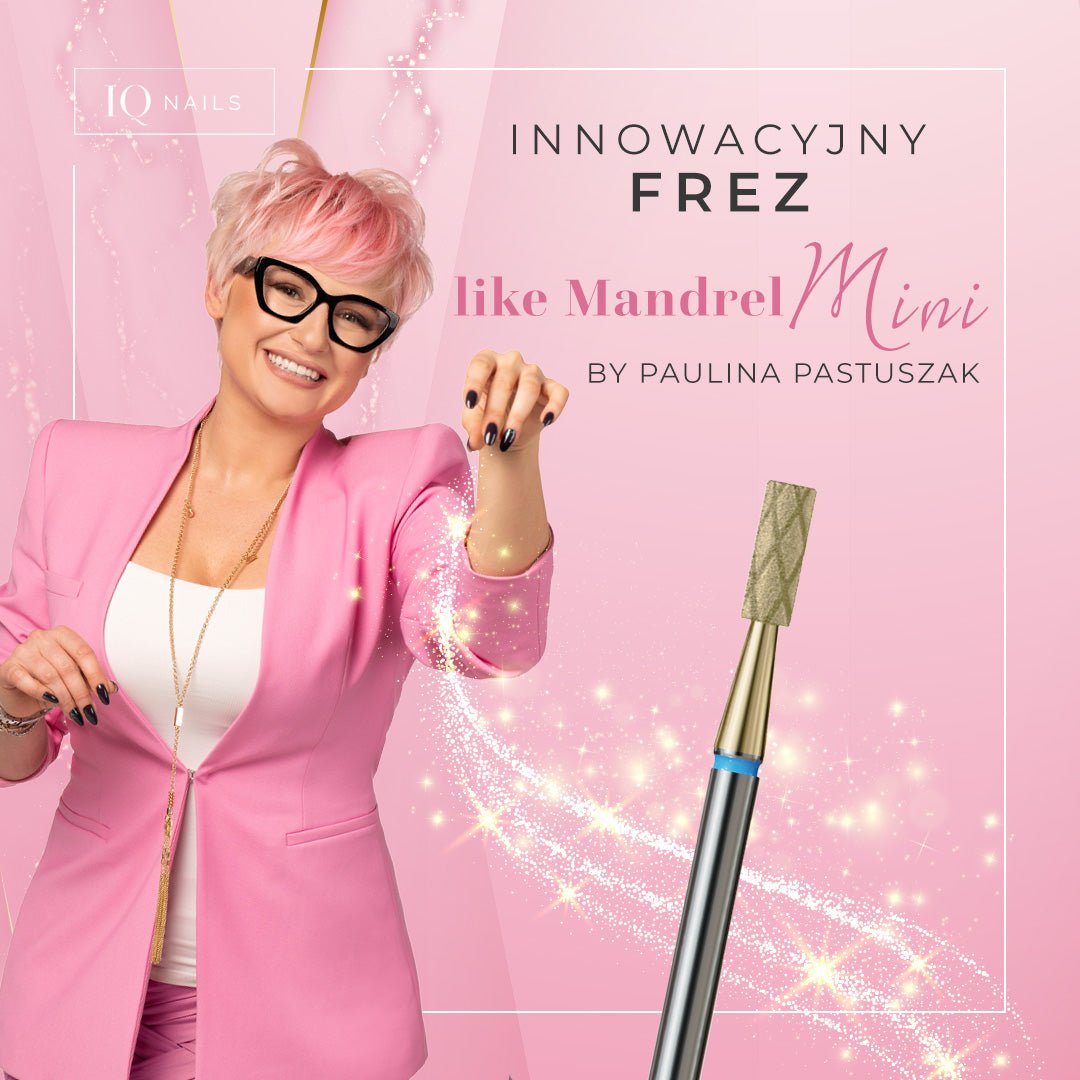 Innovative Like Mandrel MINI bit by Paulina Pastuszak - faster-collecting cylinder - iqnails