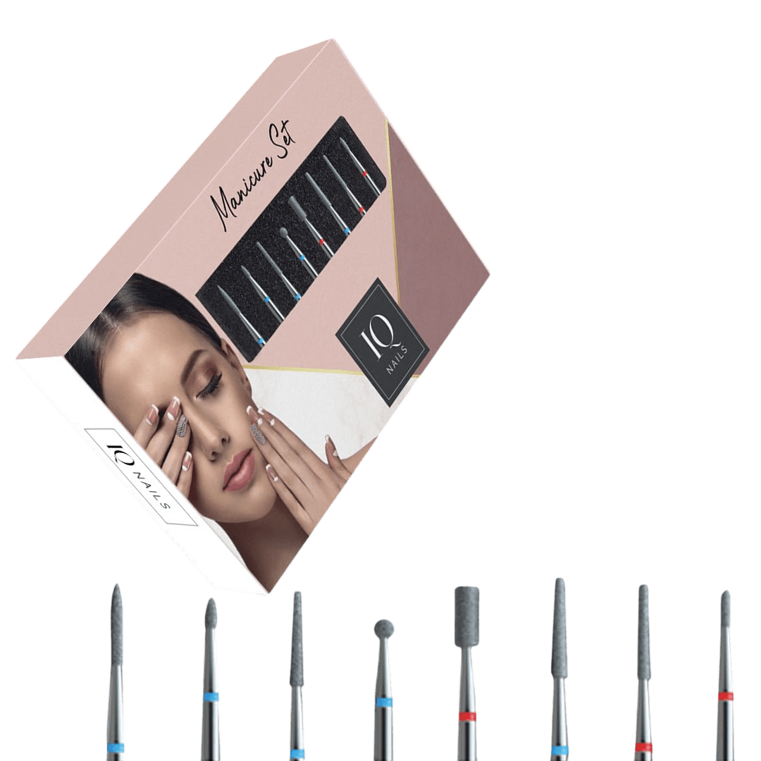 IQN Outlet 6 - Set of 8 cuticle bits - iqnails