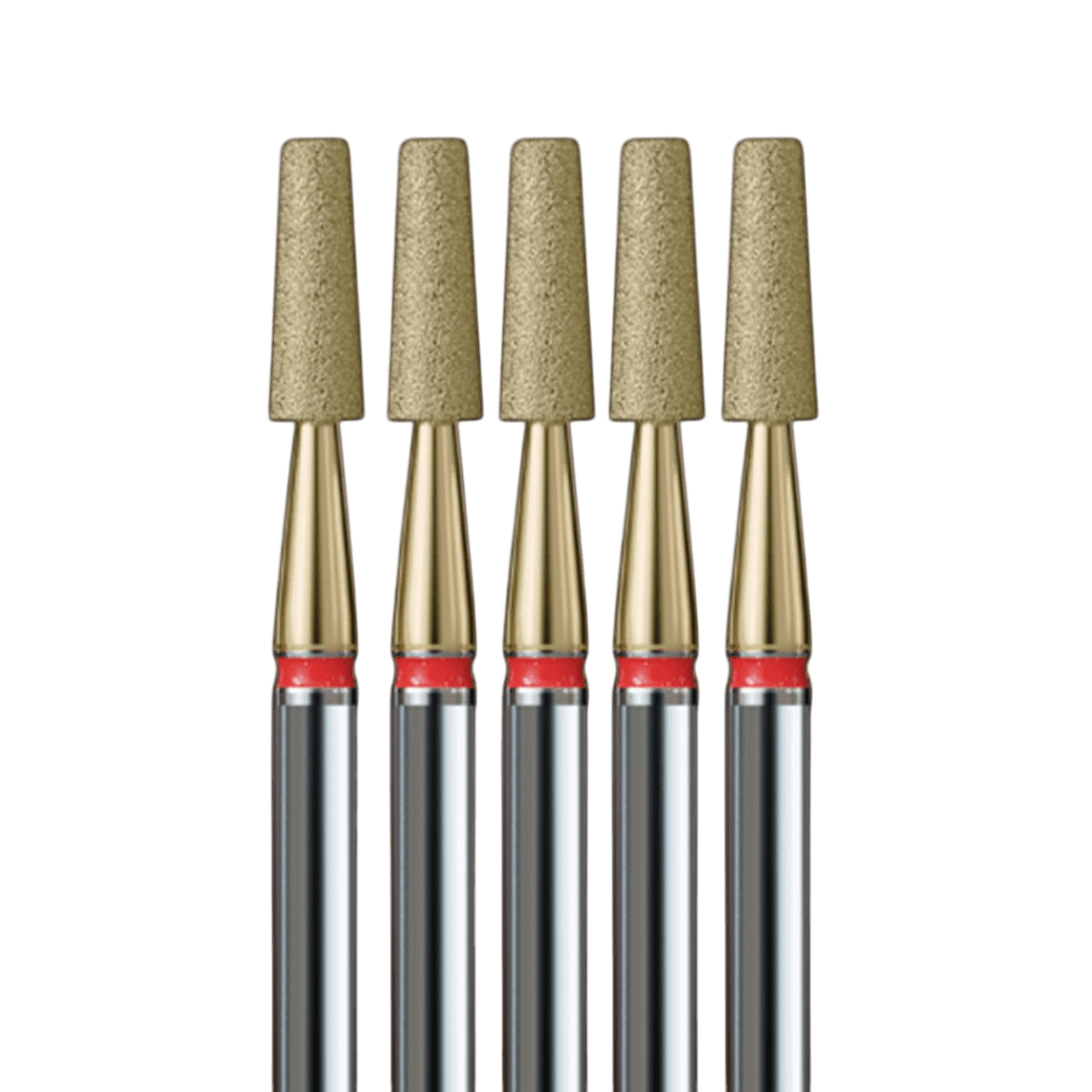 IQN Pack 21 - Fine pack, truncated cone with gold coating - iqnails