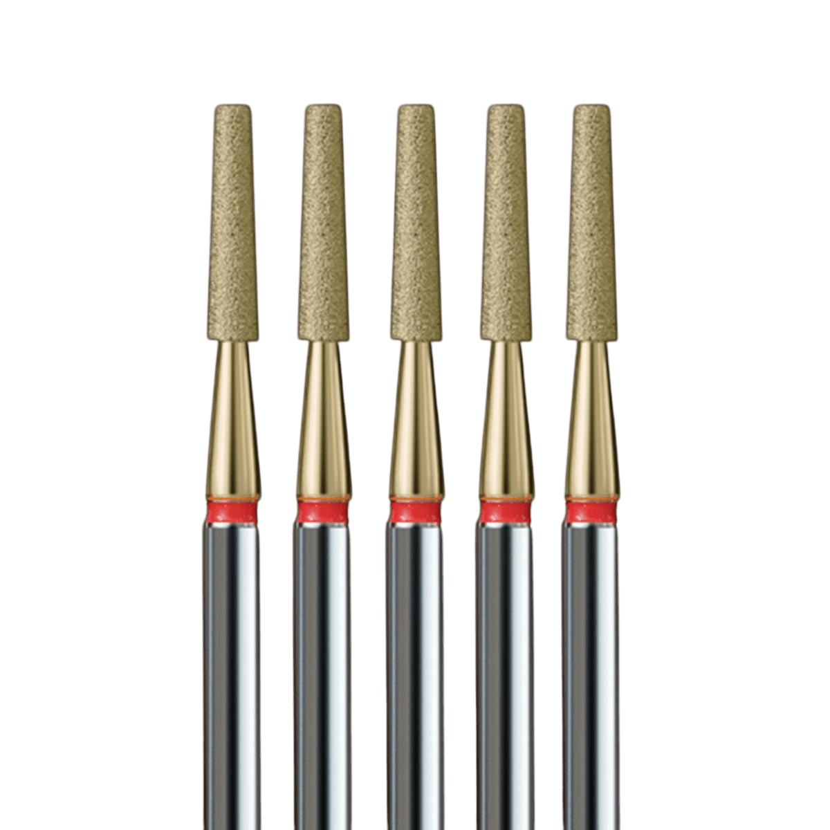IQN Pack 23 - Fine pack, truncated cone with gold coating - iqnails